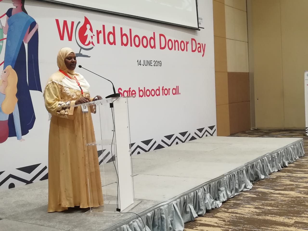 Blood Donation Program. Cover